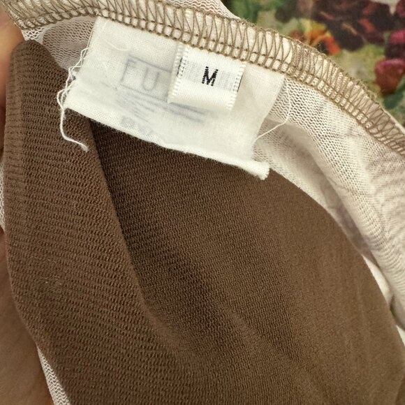 jean paul gaultier 90s runway Devon Aoki mesh long sleeve floral dress - Picture 4 of 13